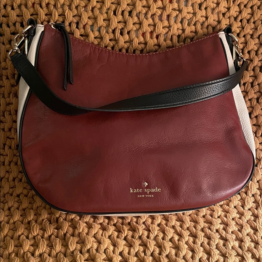 Soft Pebble Leather Kate Spade Shoulder or Crossbody Handbag